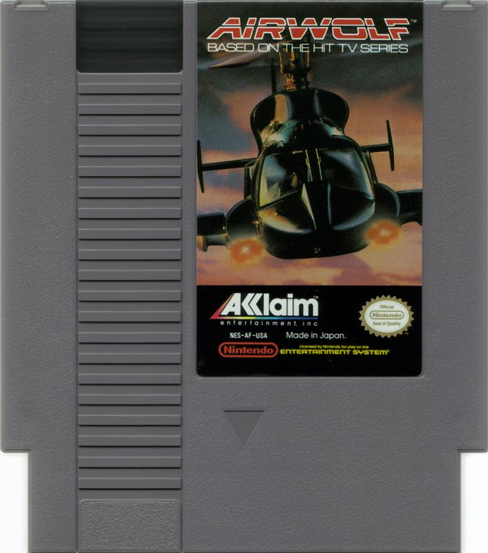 Airwolf - (Game Only) (NES)