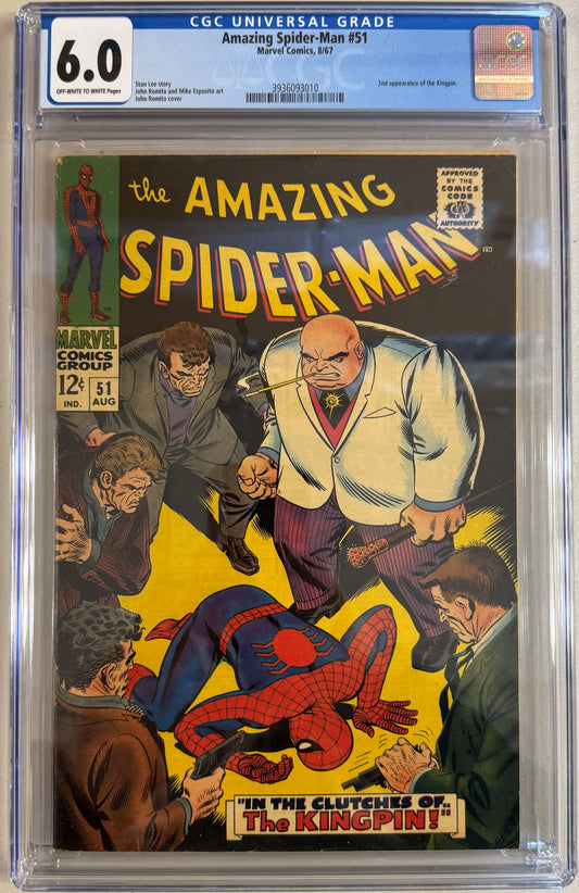 Amazing Spider-Man #51 - CGC Graded 6.0
