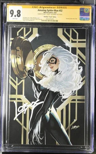 Amazing Spider-Man #52 Villalobos "Virgin" Edition - CGC Signature Series 9.8