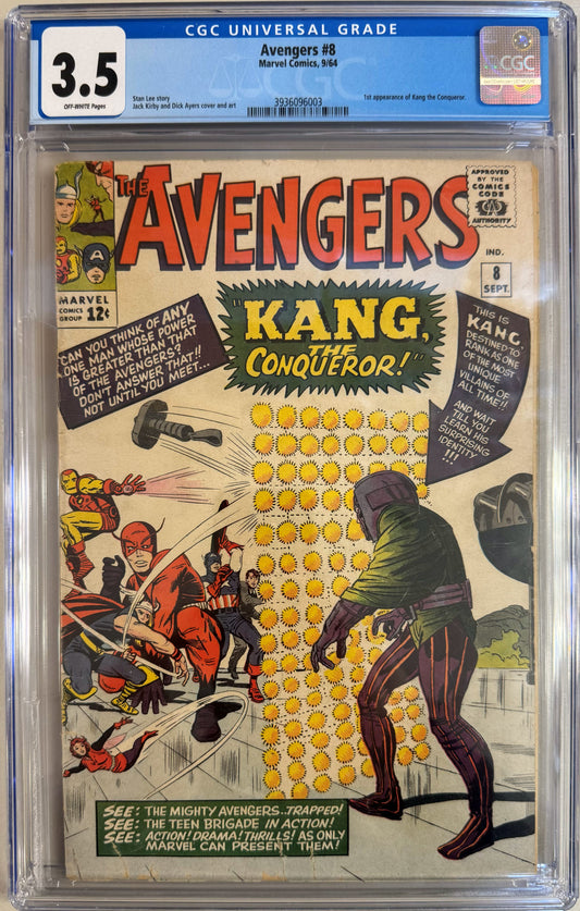 Avengers #8 - CGC Graded 3.5