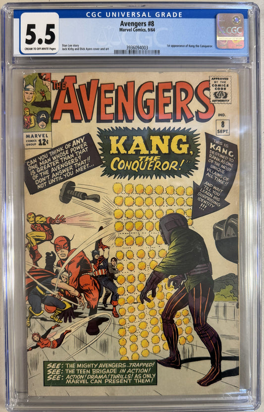 Avengers #8 - CGC Graded 5.5