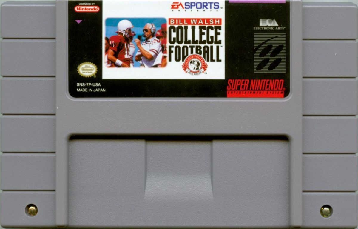 Bill Walsh College Football - (Game Only) (Super Nintendo)