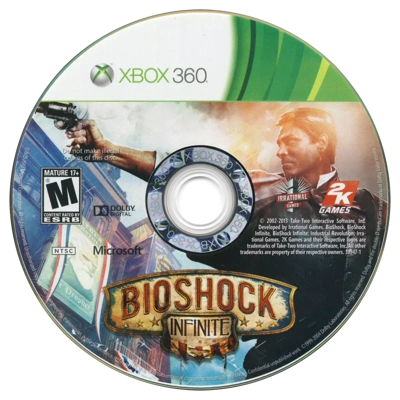 BioShock Infinite - (Game Only) (Xbox 360)