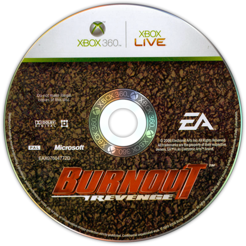 Burnout Revenge [Platinum Hits] - (Game Only) (Xbox 360)