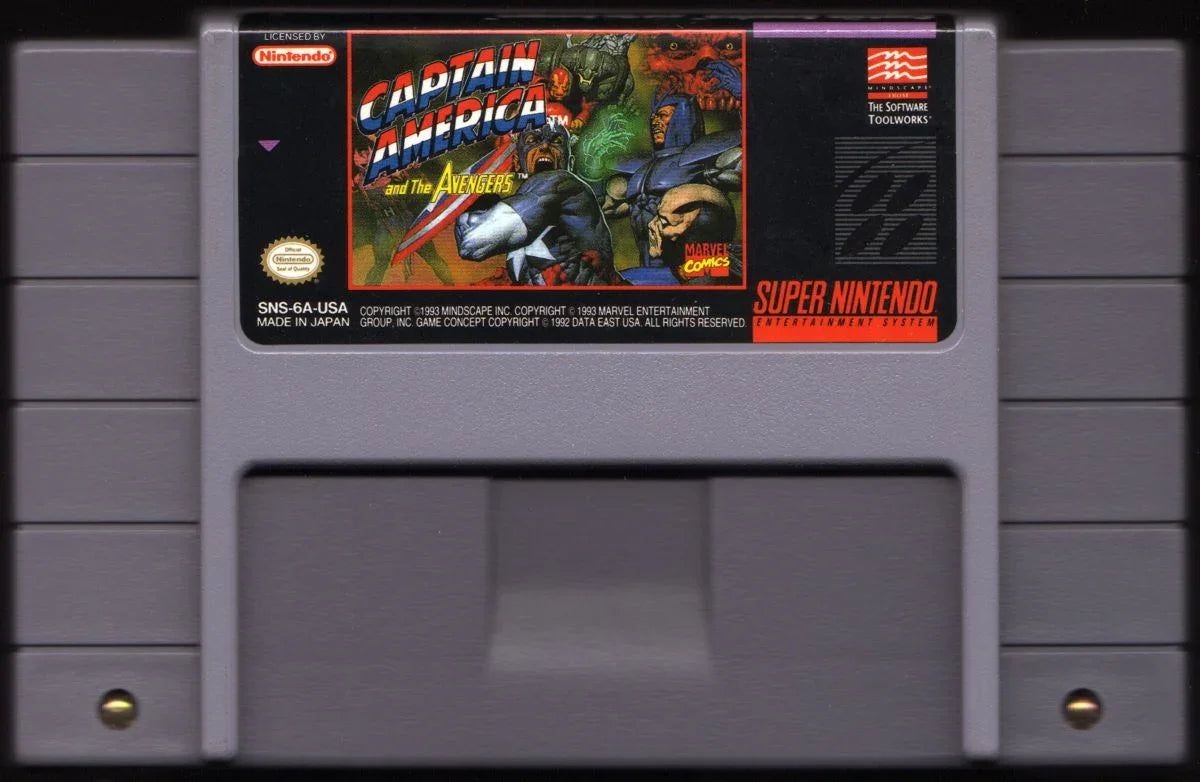 Captain America and the Avengers - (Game Only) (Super Nintendo)