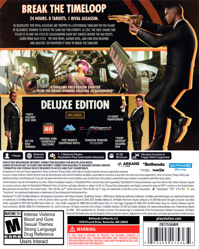 Deathloop [Deluxe Edition] - (New) (Playstation 5)