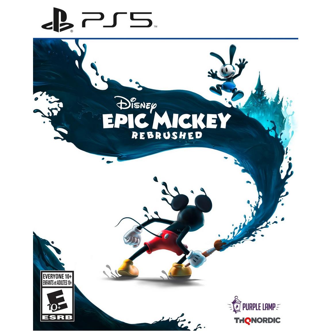 Disney Epic Mickey Rebrushed - (New) (PlayStation 5)