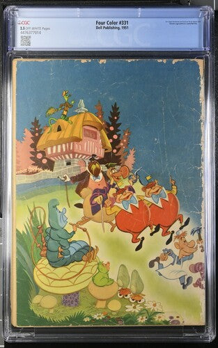 Four Color #331 (Alice in Wonderland) - CGC Graded 2.5