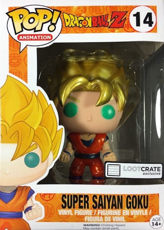 Funko Pop - Super Saiyan Goku 14 Lootcrate