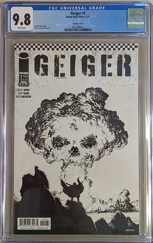 Geiger #1 Sketch Edition - CGC Graded 9.8