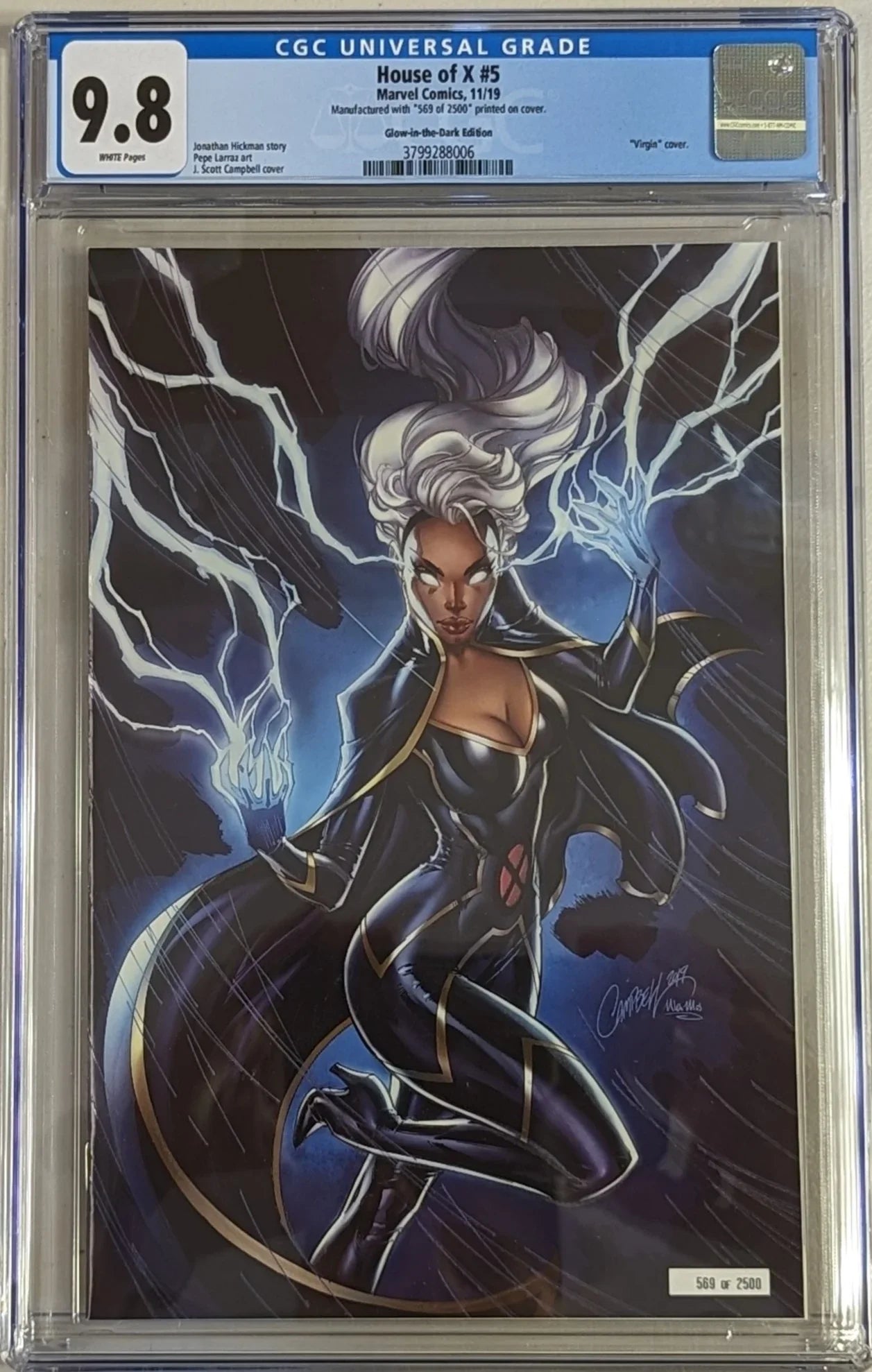 House of X #5 Glow in the Dark Variant - CGC Graded 9.8
