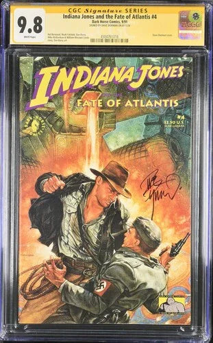 Indiana Jones and the Fate of Atlantis #4 - CGC Signature Series 9.8