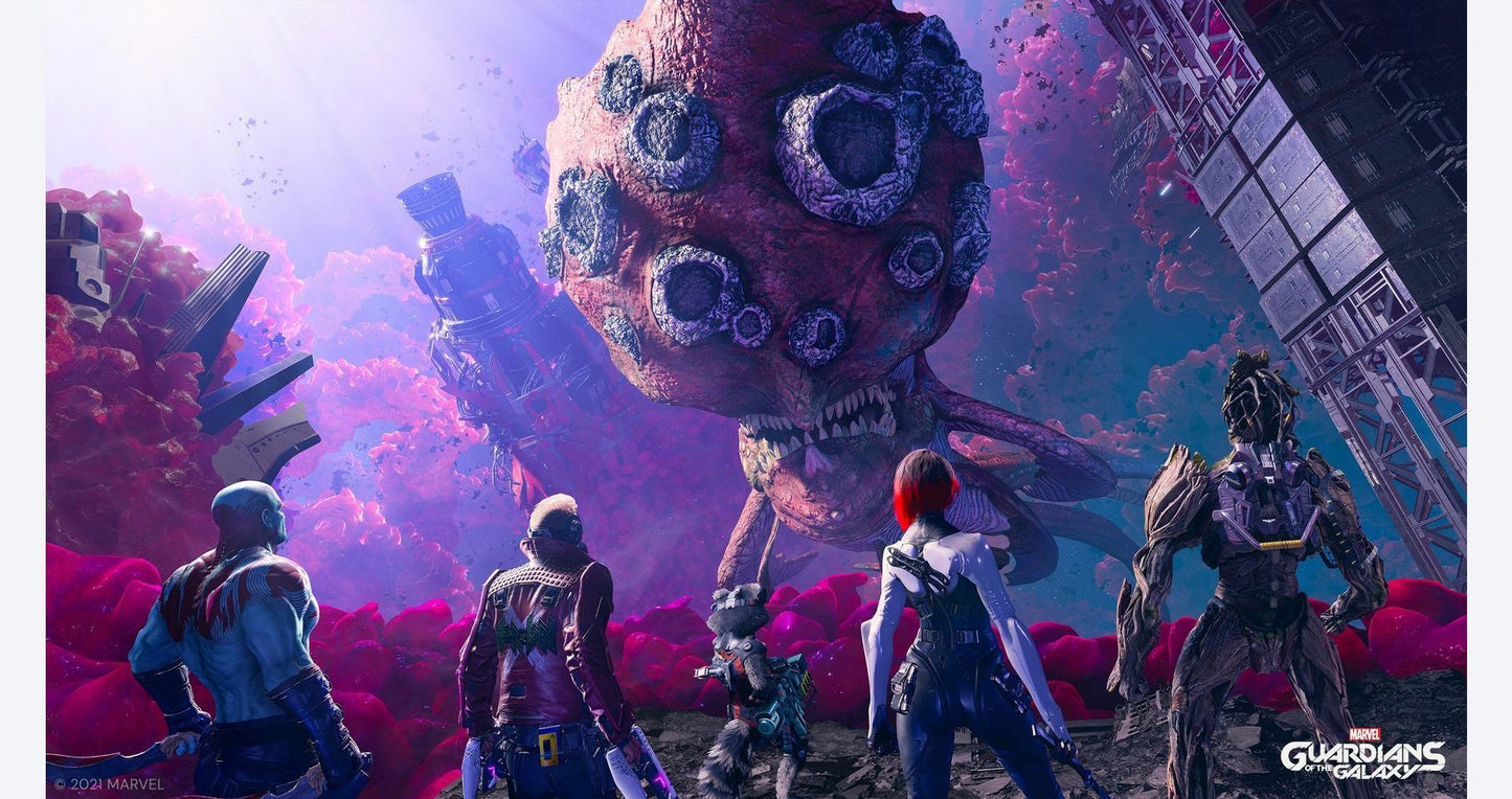 Marvel's Guardians of the Galaxy - (Complete) (Playstation 5)