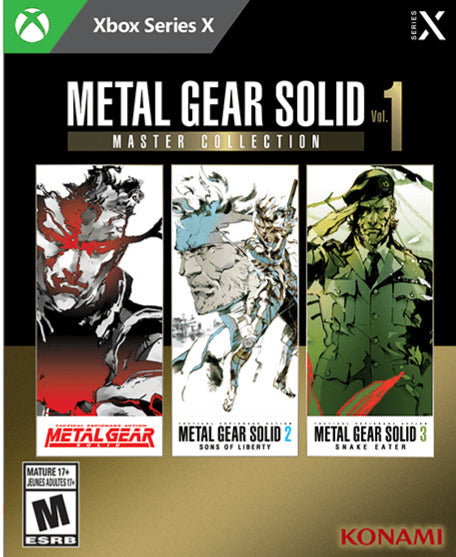 Metal Gear Solid: Master Collection Vol. 1 - (New) (Xbox Series X)
