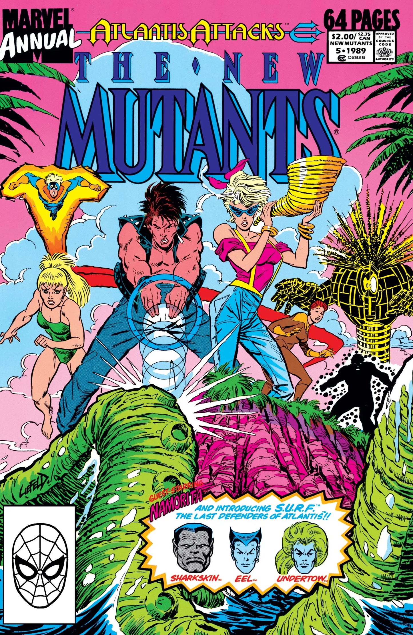 New Mutants Annual #5 (1989) - (NM)