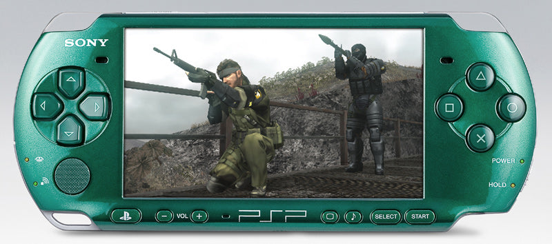 PSP 3000 Limited Edition Metal Gear Version [Green] - (Pre