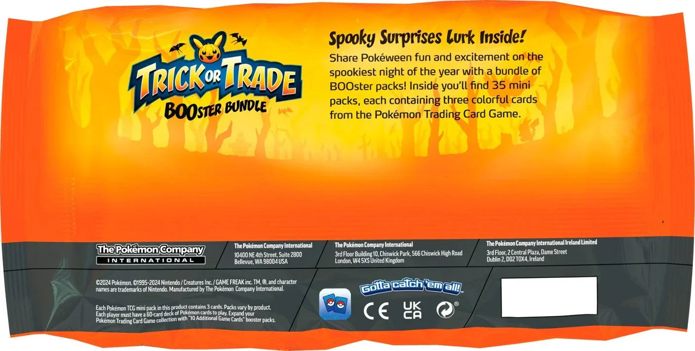Pokémon TCG: Trick or Trade BOOster Bundle (2024)