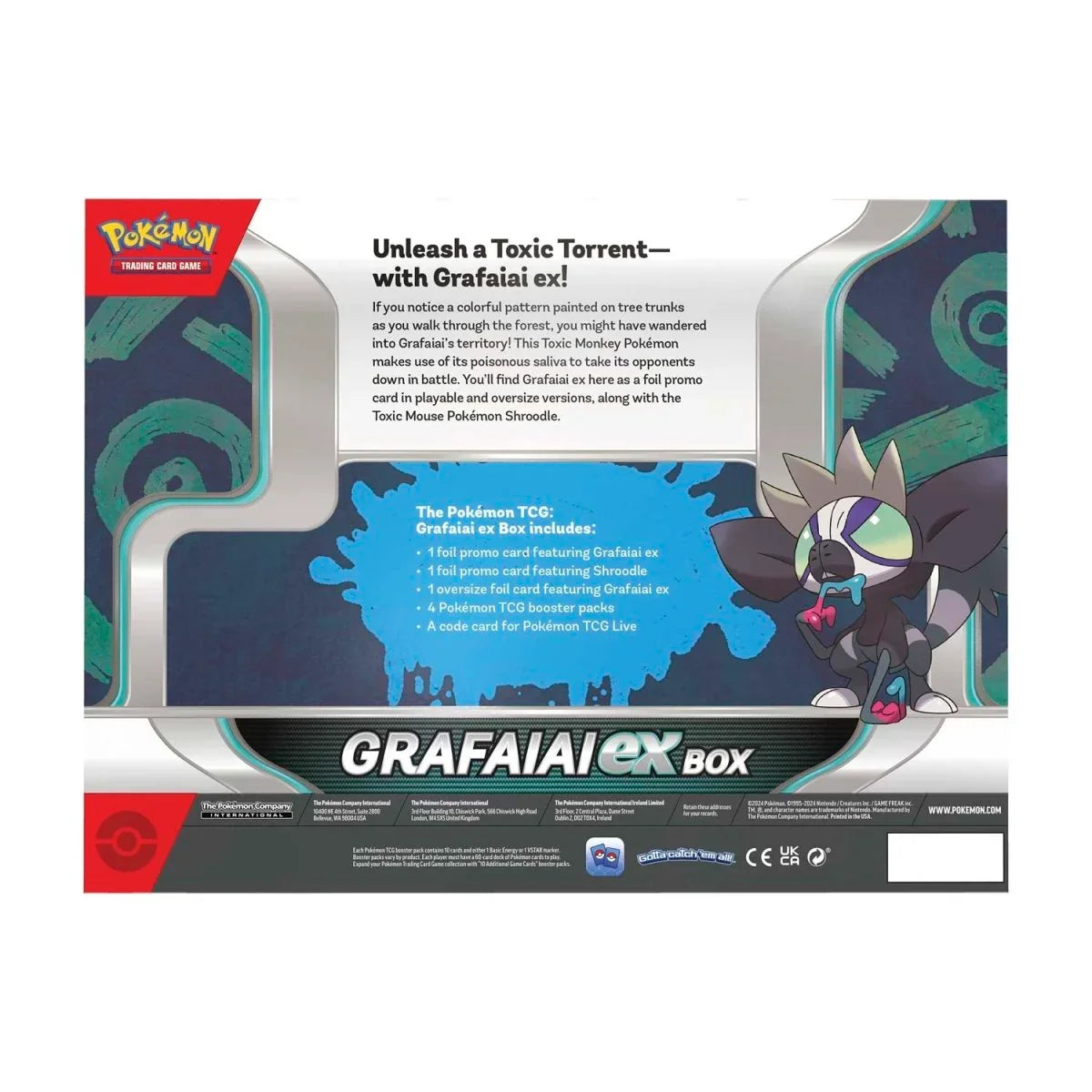 Pokemon TCG - Grafaiai ex Box