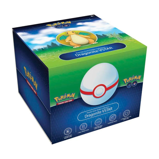 Pokemon TCG - Pokemon Go Premier Deck Holder Dragonite VStar Collection