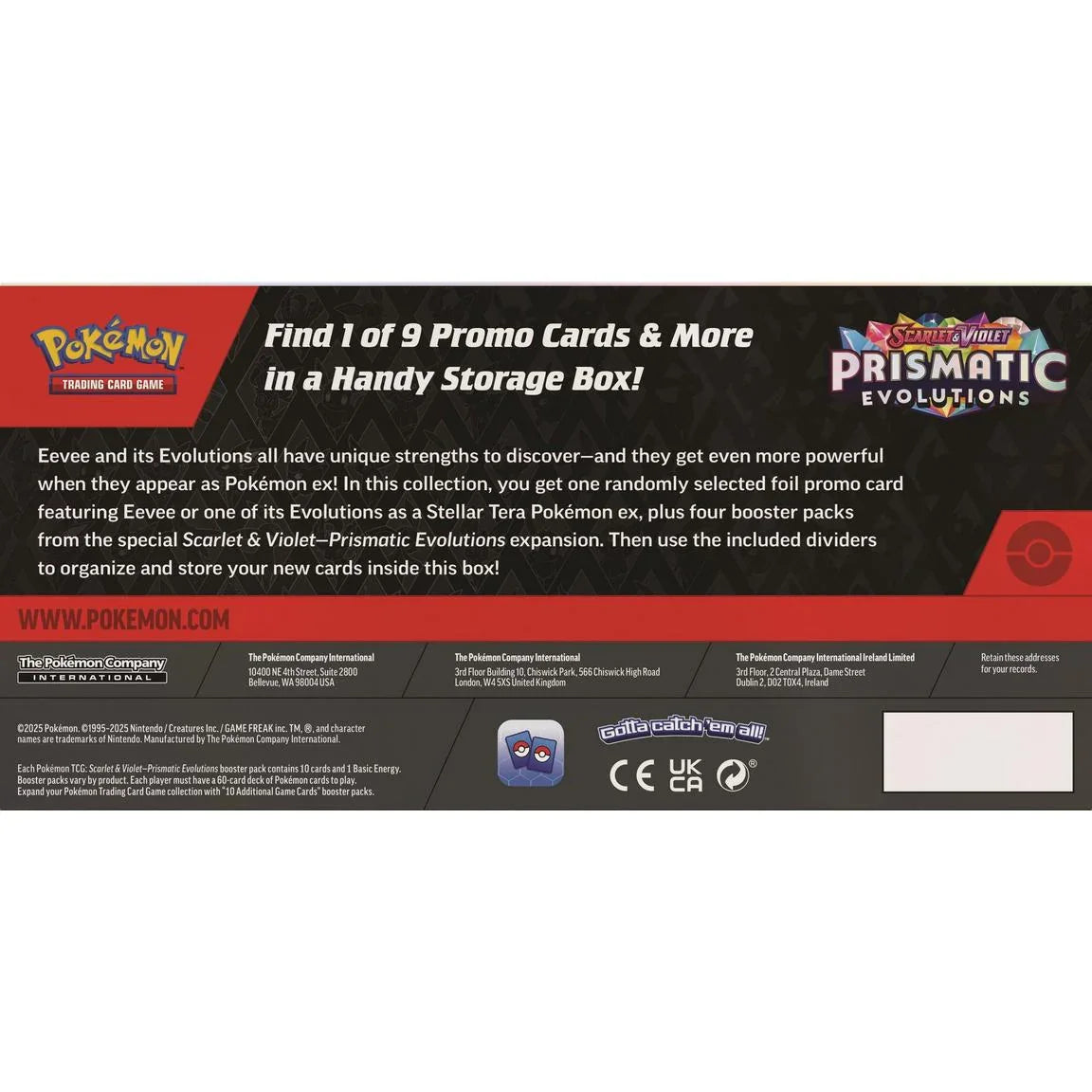 Pokemon TCG - Prismatic Evolutions Surprise Box