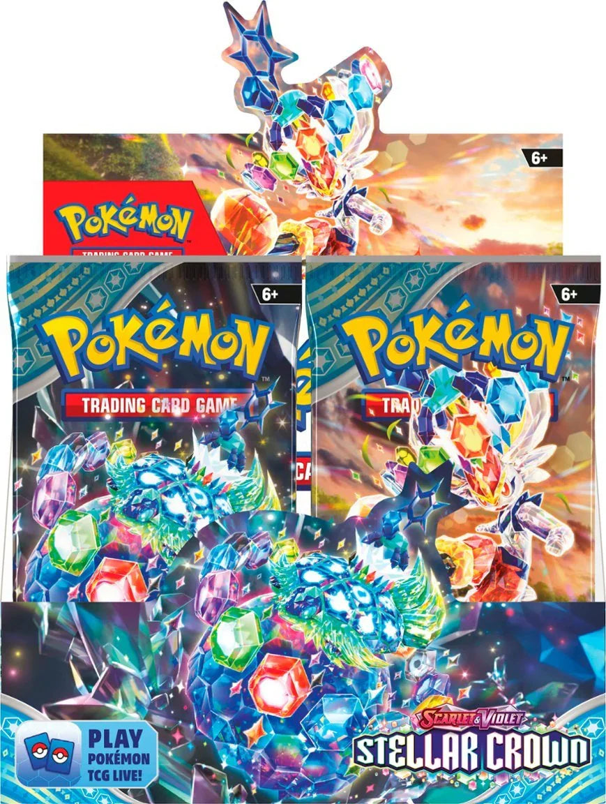 Pokemon TCG - Stellar Crown - Booster Box