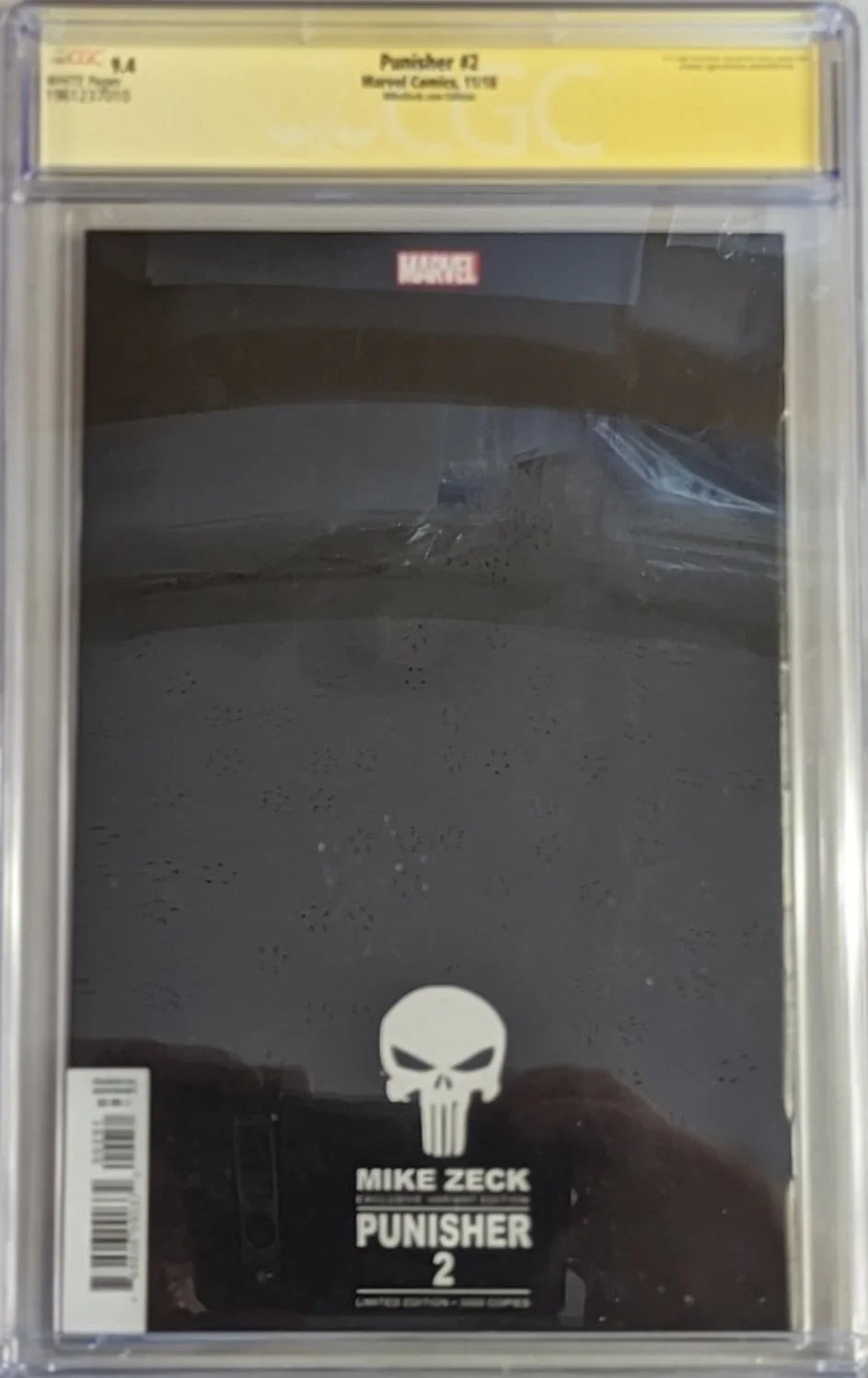 Punisher #2 MikeZeck.com Edition - CGC Signature Series 9.4