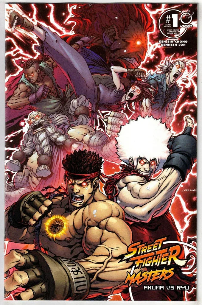 Street Fighter Masters Akuma vs Ryu #1- Secret Variant- Joe Ng
