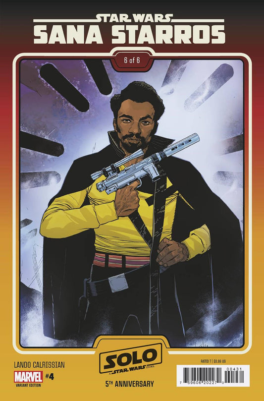 Star Wars Sana Starros #4 - Yu Tobias Beckett Solo 5Th Anniv M (05/31/2023)