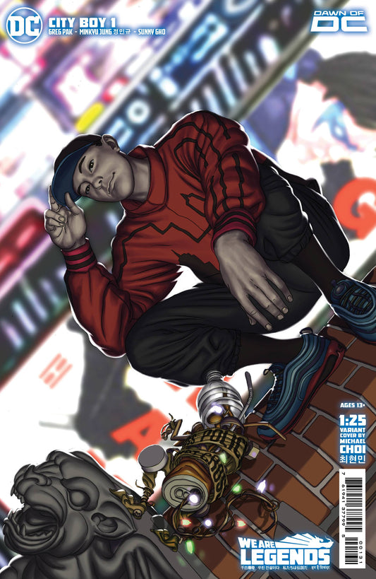 City Boy #1 (Of 6) Cvr D Inc 1:25 Michael Choi Card Stock Var (5/23/2023)