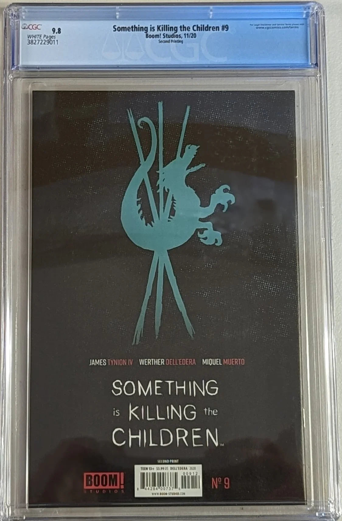 Something is Killing the Children #9 Second Printing - CGC Graded 9.8