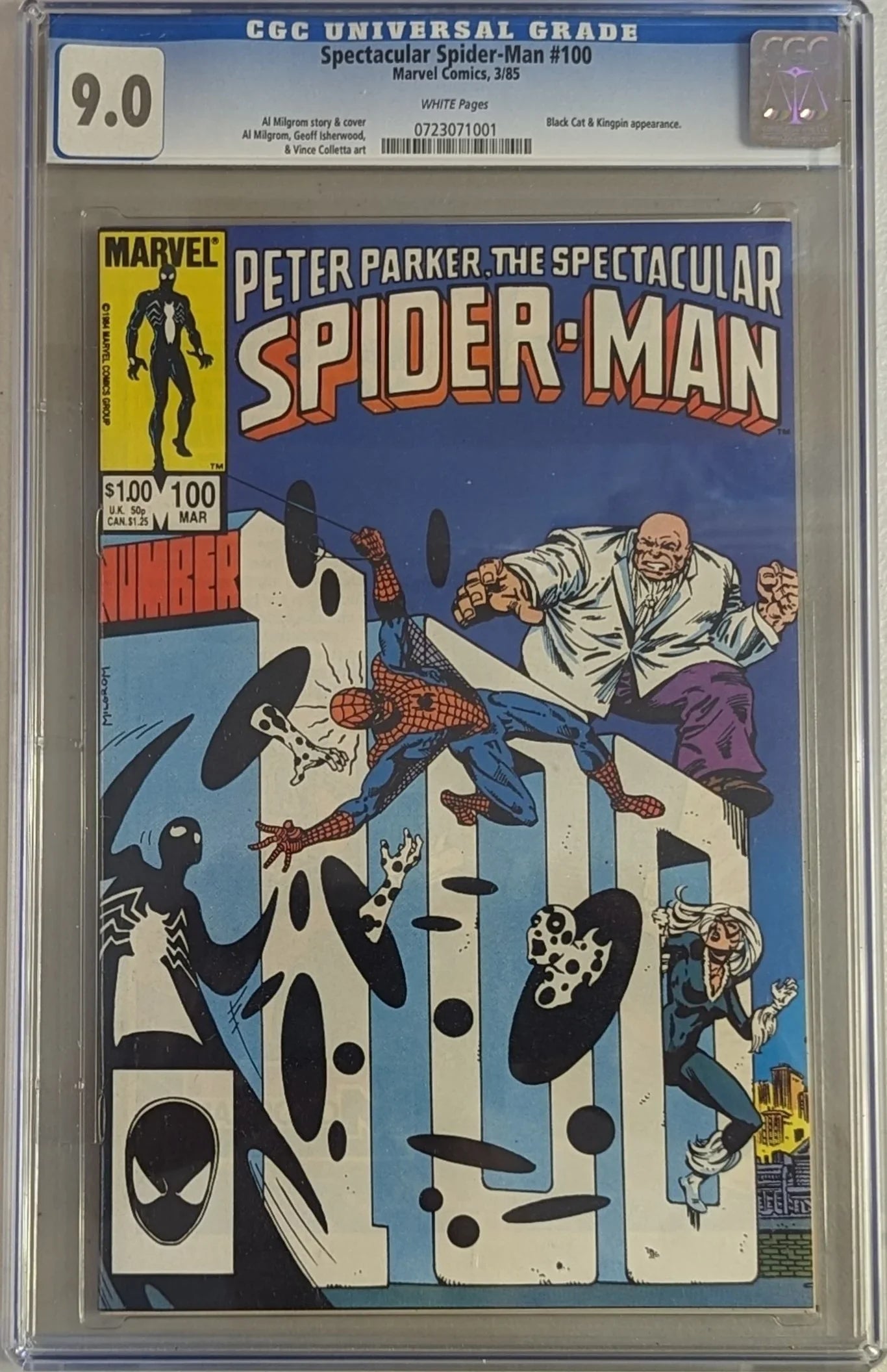 Spectacular Spider-Man #100 - CGC Graded 9.0