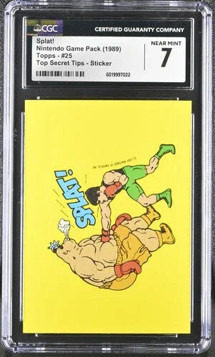Splat! 25 1989 Nintendo Game Pack Top Secret Tips - CGC 7