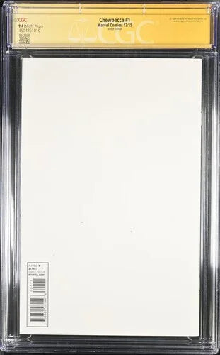 Star Wars: Chewbacca #1 Sketch Edition - CGC Signature Series Dave Dorman 9.4