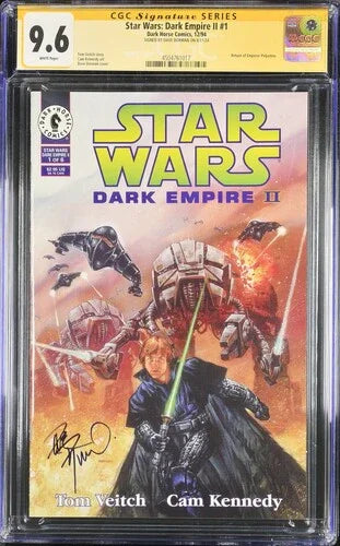 Star Wars: Dark Empire II #1 - CGC Signature Series 9.6