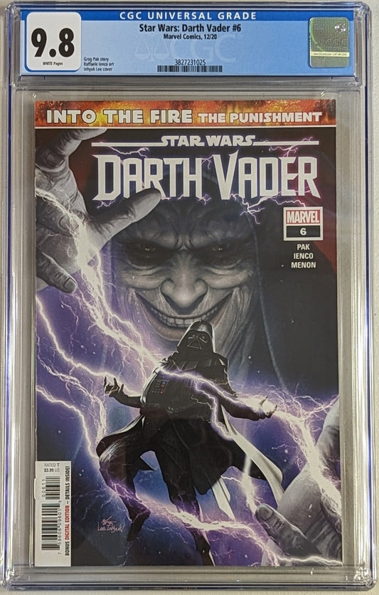 Star Wars: Darth Vader #6 - CGC Graded 9.8