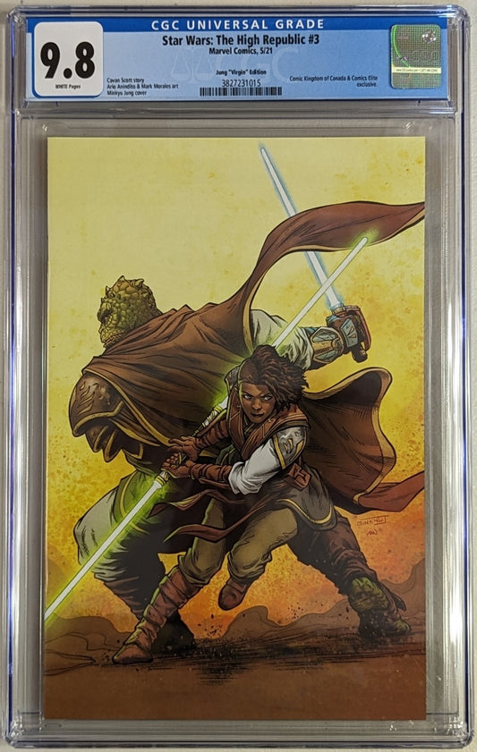 Star Wars: The High Republic #3 Jung Virgin Variant Cover - CGC Graded 9.8