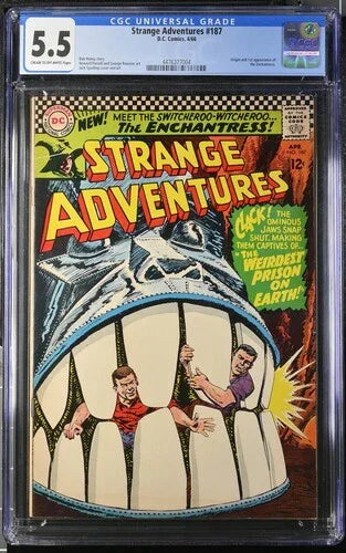 Strange Adventures #187 - CGC Graded 5.5