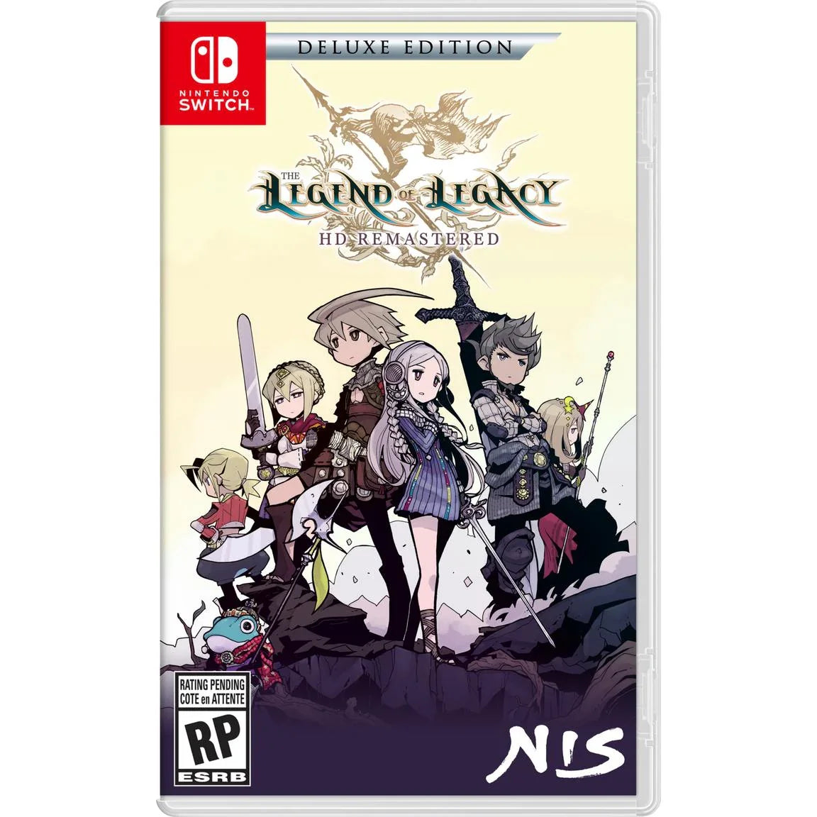 The Legend of Legacy HD Remastered - (New) (Nintendo Switch)