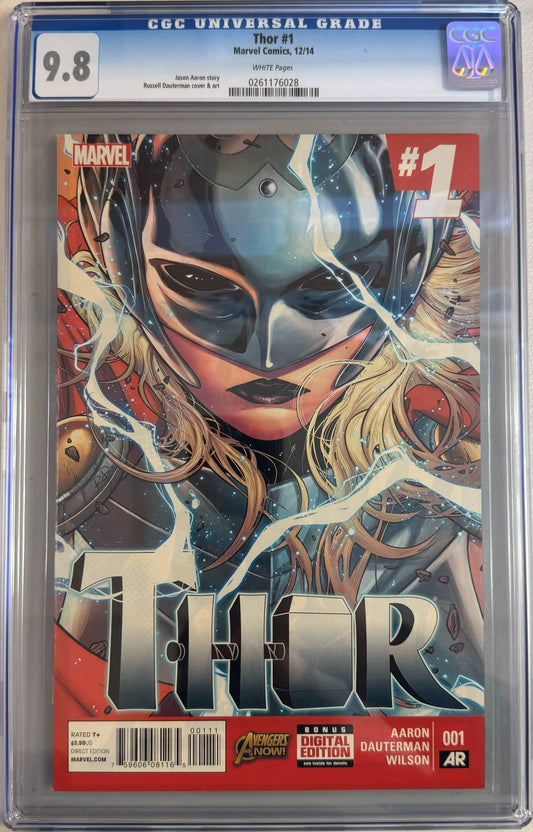 Thor #1 - CGC Graded 9.8