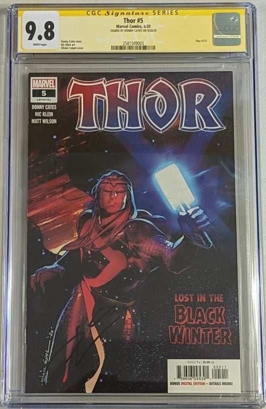Thor #5 - CGC Signature Series 9.8