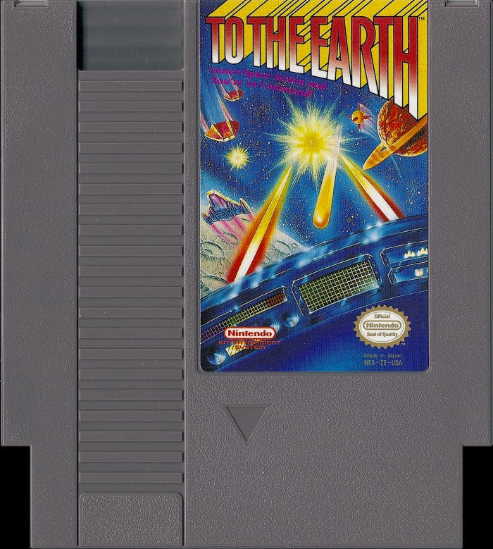 To the Earth - (Game Only) (NES)