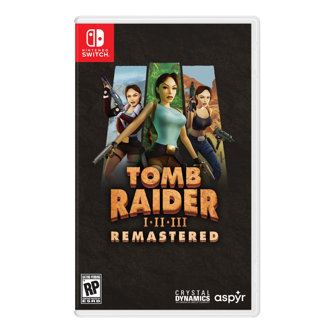 Tomb Raider I-III Remastered - (NEW) (Nintendo Switch)