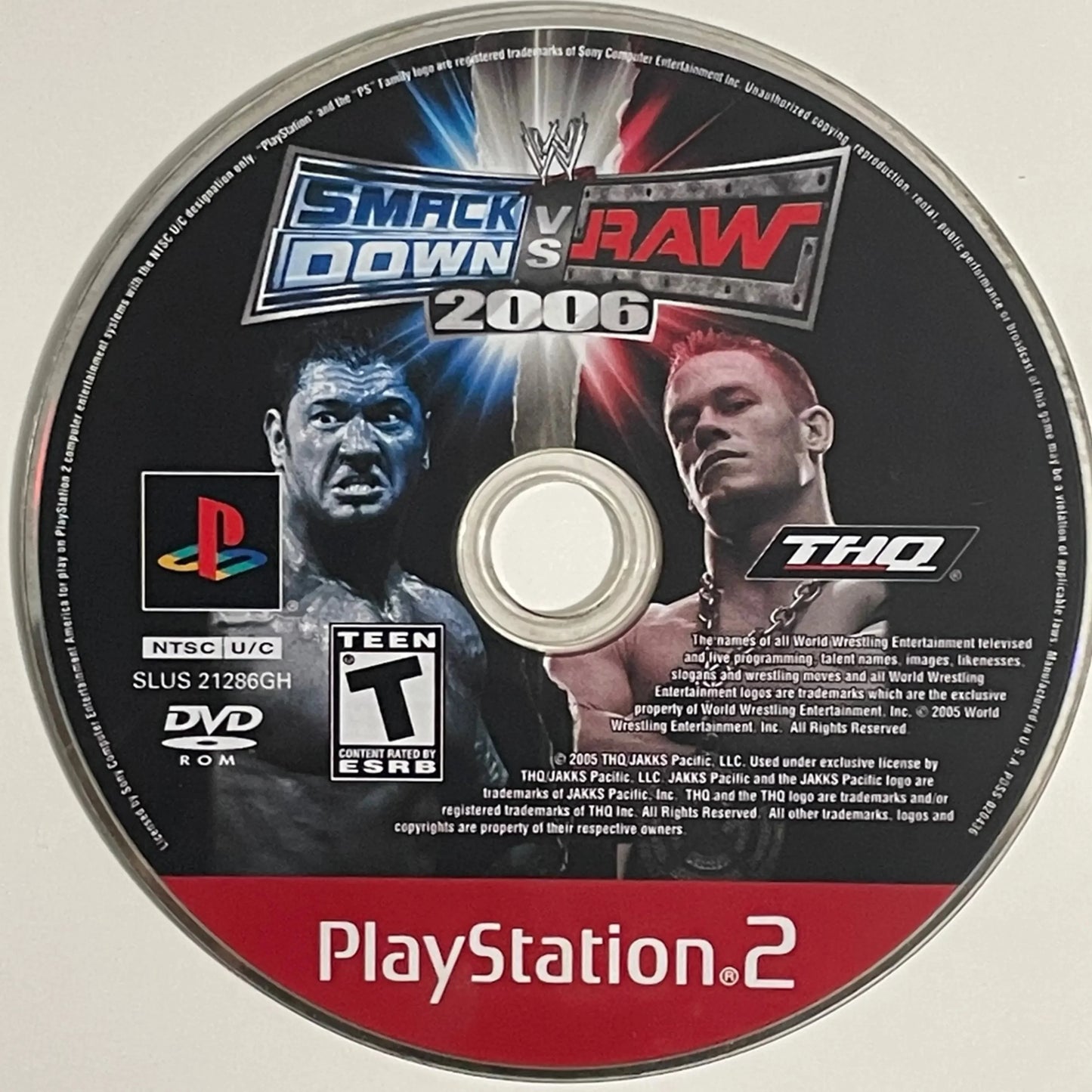WWE Smackdown vs. Raw 2006 [Greatest Hits] - (Game Only) (Playstation 2)