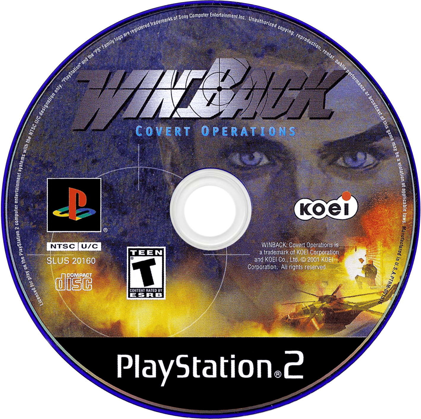 Winback Covert Operations - (Game Only) (Playstation 2)