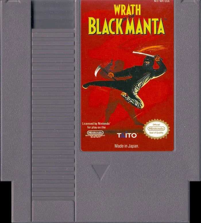 Wrath of the Black Manta - (Game Only) (NES)