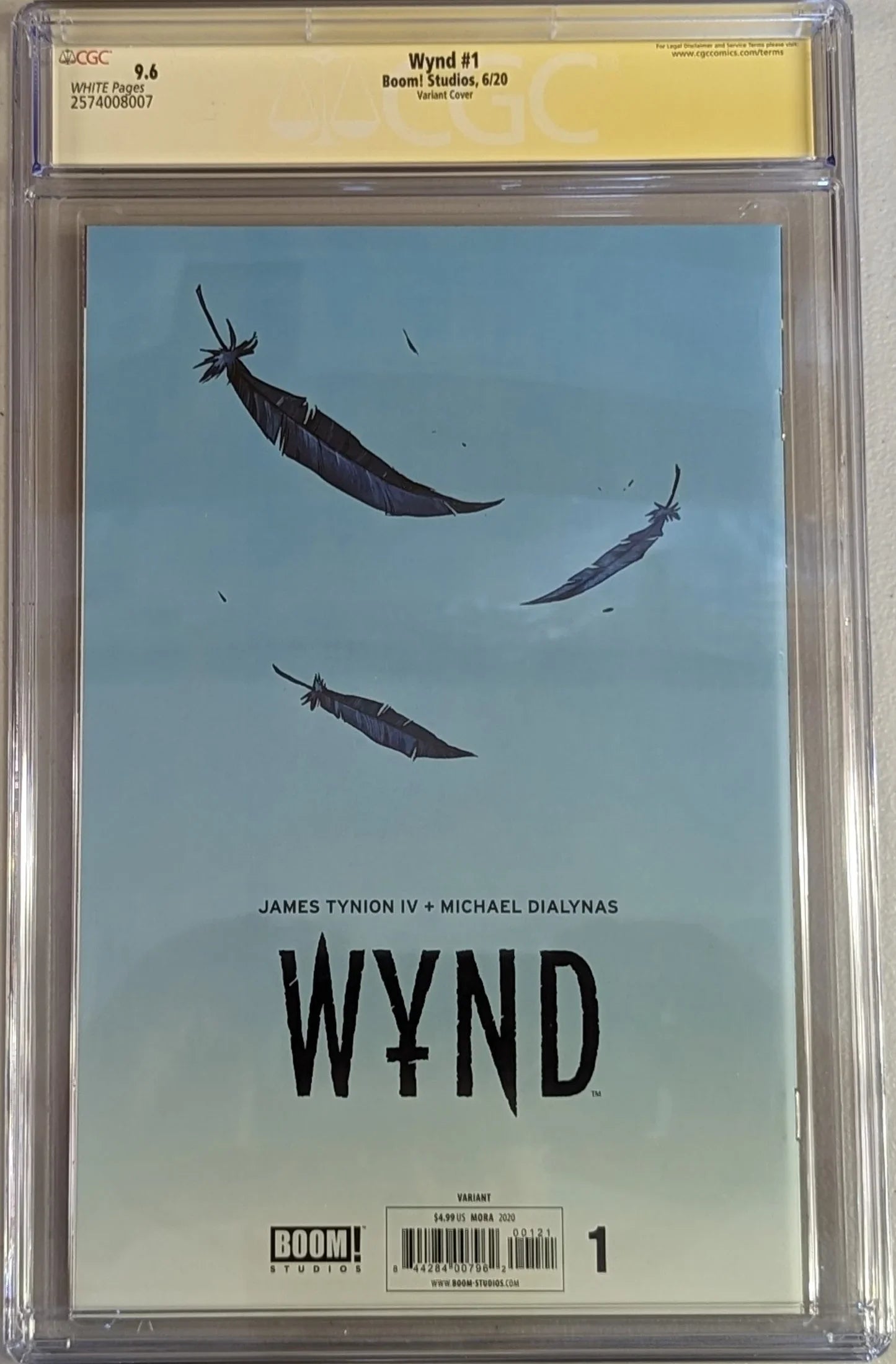 Wynd #1 Variant Cover - CGC Signature Series 9.6
