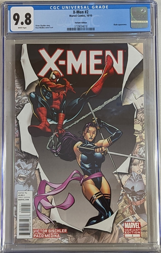 X-Men #2 Medina Variant - CGC Graded 9.8