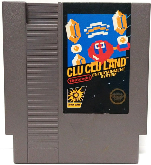 Clu Clu Land - (Game Only) (NES)