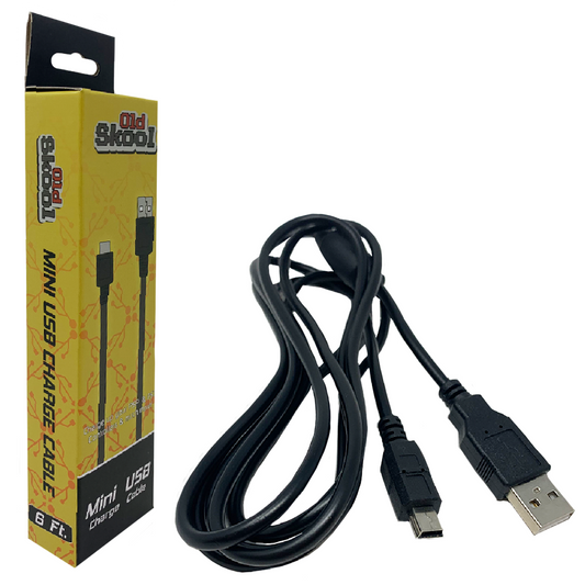 Old Skool PS3 /PSP Controller Charge & Data cable