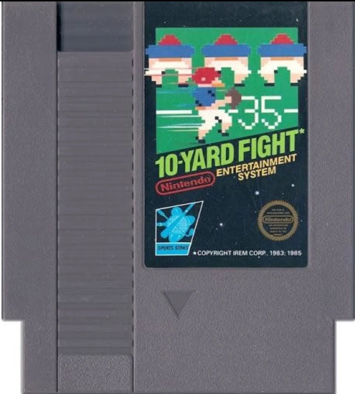 10-Yard Fight [5 Screw] - (Game Only) (NES)
